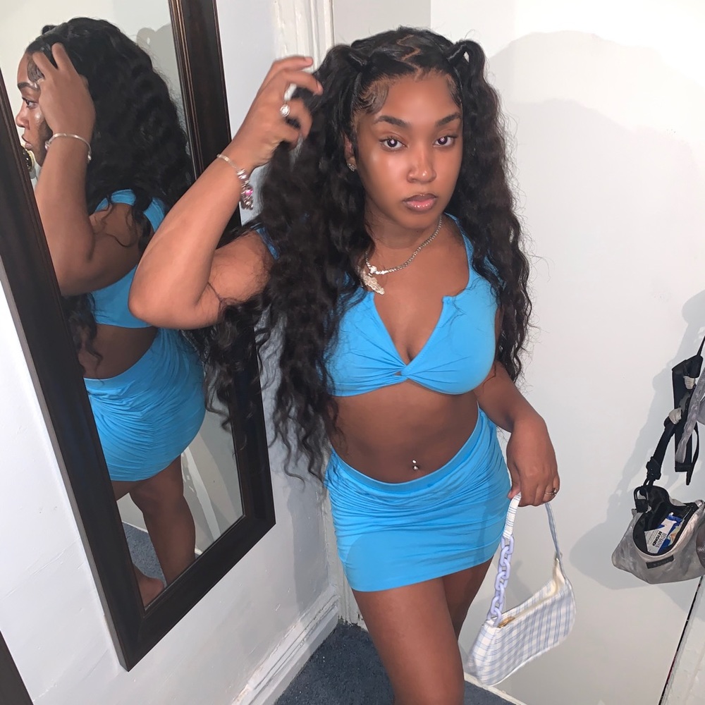 2 piece skirt set
